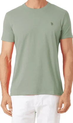 T-SHIRT A MANICA CORTA DA UOMO US POLO MICK 49351 EH33 67359 142