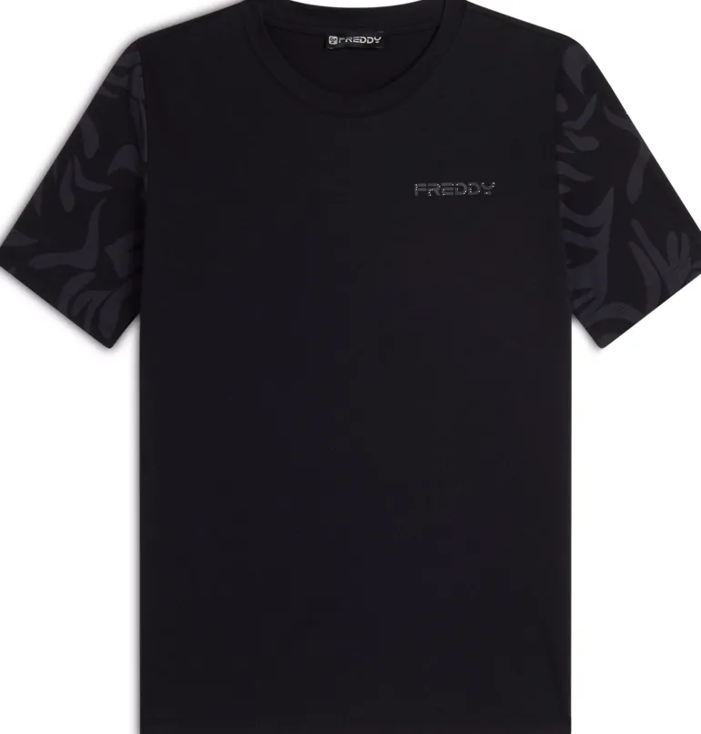 T-SHIRT A MANICA CORTA DA DONNA FREDDY F4WCRT2 NFLO73
