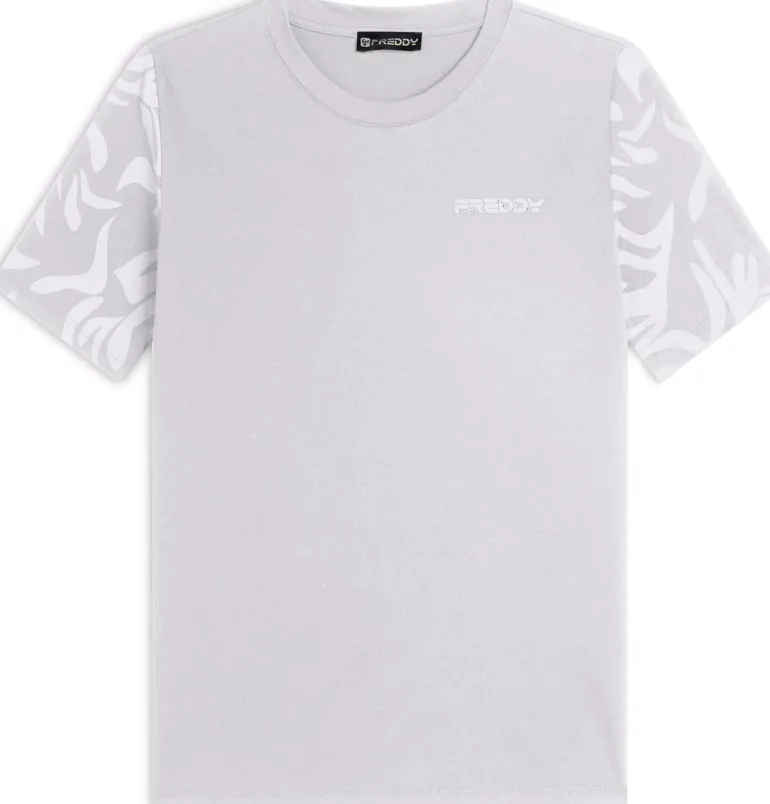 T-SHIRT A MANICA CORTA DA DONNA FREDDY F4WCRT2 ZFLO74