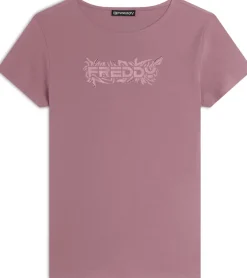 T-SHIRT A MANICA CORTA DA DONNA FREDDY F4WCRT3 P78