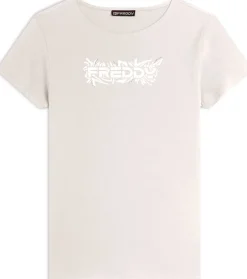 T-SHIRT A MANICA CORTA DA DONNA FREDDY F4WCRT3 Z102