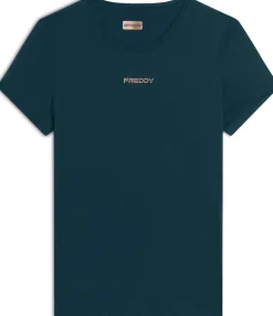 T-SHIRT A MANICA CORTA DA DONNA FREDDY F4WSFT1 V92