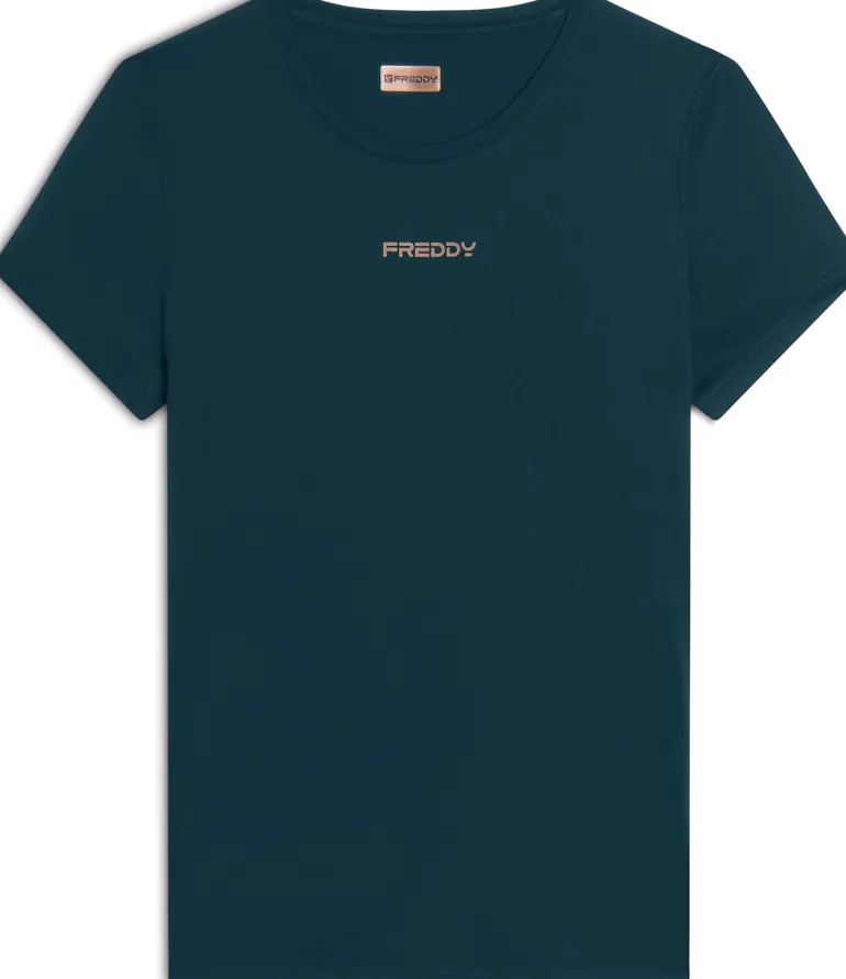 T-SHIRT A MANICA CORTA DA DONNA FREDDY F4WSFT1 V92