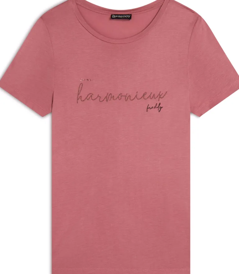 T-SHIRT A MANICA CORTA DA DONNA FREDDY F4WSLT2 P32