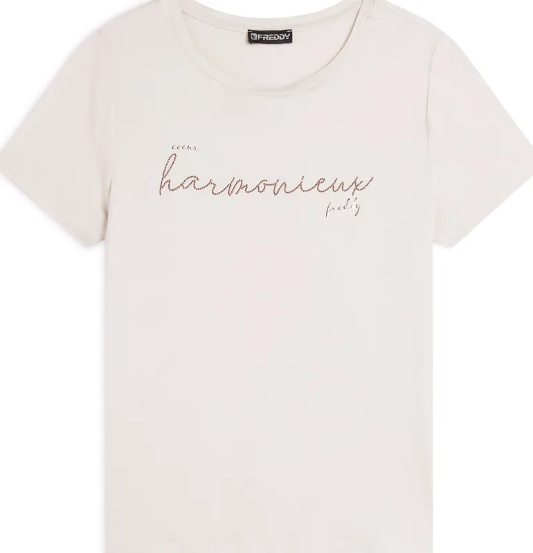 T-SHIRT A MANICA CORTA DA DONNA FREDDY F4WSLT2 Z102