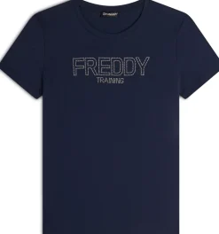 T-SHIRT A MANICA CORTA DA DONNA FREDDY F4WTRT1 B109