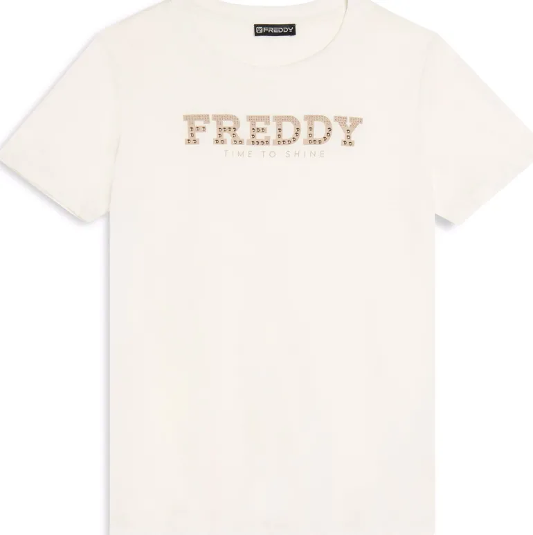 T-SHIRT A MANICA CORTA DA DONNA FREDDY S25WCRT2 W99
