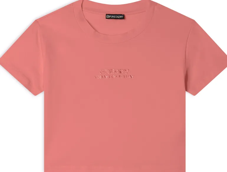 T-SHIRT A MANICA CORTA DA DONNA FREDDY S25WMCT5 P74