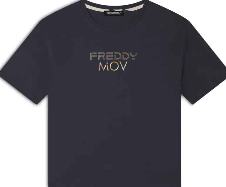 T-SHIRT A MANICA CORTA DA DONNA FREDDY S25WMVT2 N28