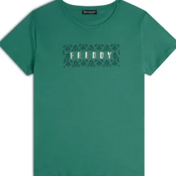 T-SHIRT A MANICA CORTA DA DONNA FREDDY S25WTRT3 V61