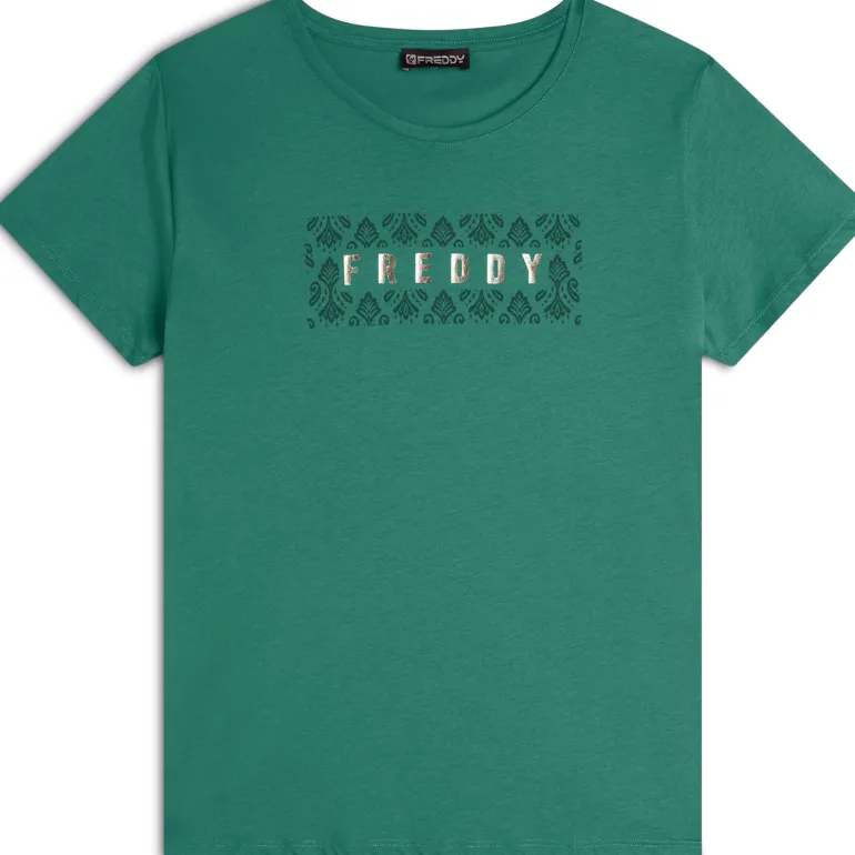 T-SHIRT A MANICA CORTA DA DONNA FREDDY S25WTRT3 V61