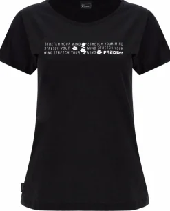 T-SHIRT A MANICA CORTA DA DONNA FREDDY- S3WBCT8 N