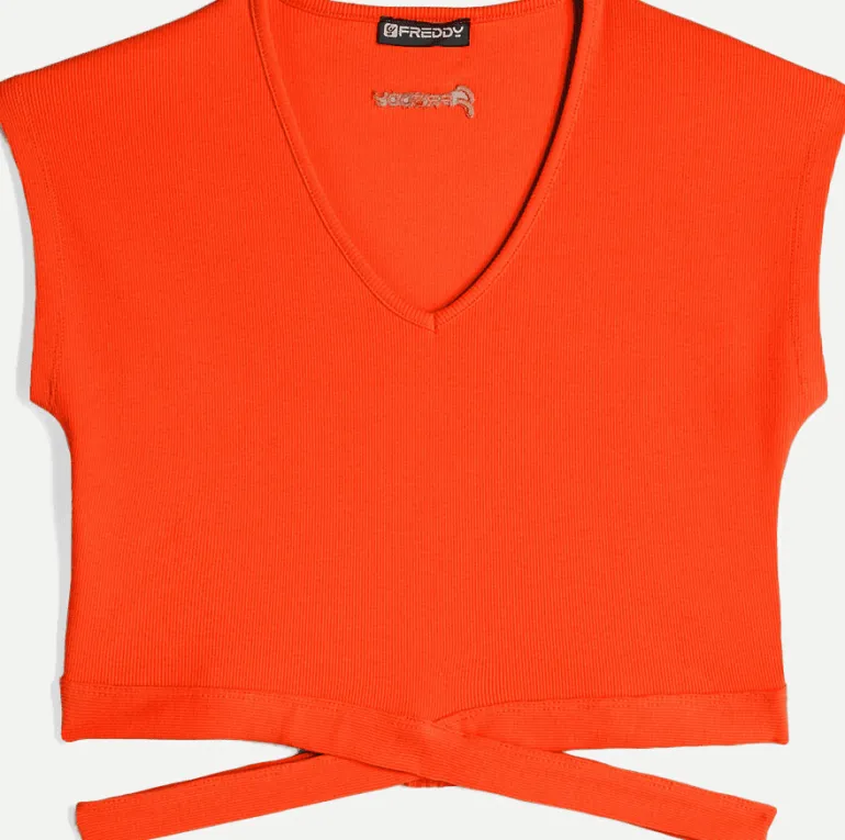 T-SHIRT A MANICA CORTA DA DONNA FREDDY S4WMCT5 R56