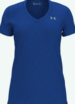 T-SHIRT A MANICA CORTA DA DONNA UNDER ARMOUR TECH SSV TWIST TEAM ROYAL 1258568 0401