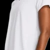 T-SHIRT A MANICA CORTA DA DONNA UNDER ARMOUR TECHV- SOLID 1384229 0100