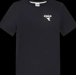 T-SHIRT A MANICA CORTA DA UOMO DIADORA ESS. SPORTS IV BLACK 102.181182 80013