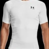 T-SHIRT A MANICA CORTA DA UOMO UNDER ARMOUR UA HG ARMOUR COMP 1361518 0100