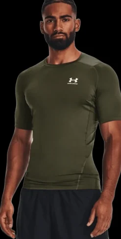 T-SHIRT A MANICA CORTA DA UOMO UNDER ARMOUR UA HG ARMOUR COMP 1361518 0390