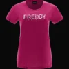 T-SHIRT A MANICA CORTA DA DONNA FREDDY - S3WTRT1 F104