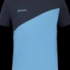 T-SHIRT A MANICA CORTA DA TENNIS DA UOMO BABOLAT DRIVE CREW NECK 2MS25011X 4035