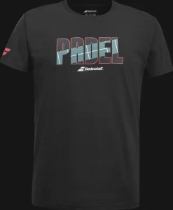 T-SHIRT A MANICA CORTA DA PADEL DA UOMO BABOLAT COTTON Â 6MS24441 2000