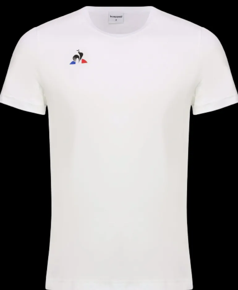 T-SHIRT A MANICA CORTA DA UOMO LE COQ SPORTIF TEE BIANCA