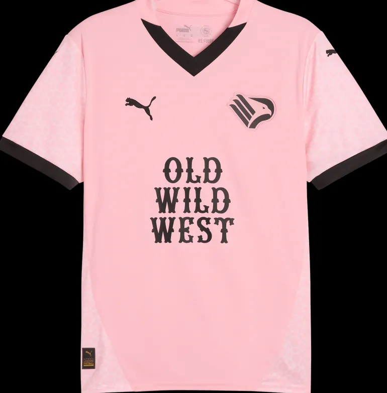 T-SHIRT A MANICA CORTA DA CALCIO DA UOMO PUMA PALERMO HOME JSY REPLICA 779023 01