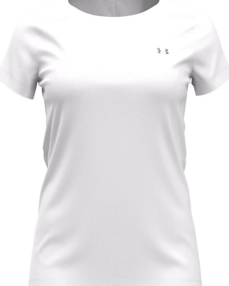 T-SHIRT A MANICA CORTA DA DONNA UNDER ARMOUR HG ARMOUR WHITE 1328964 100