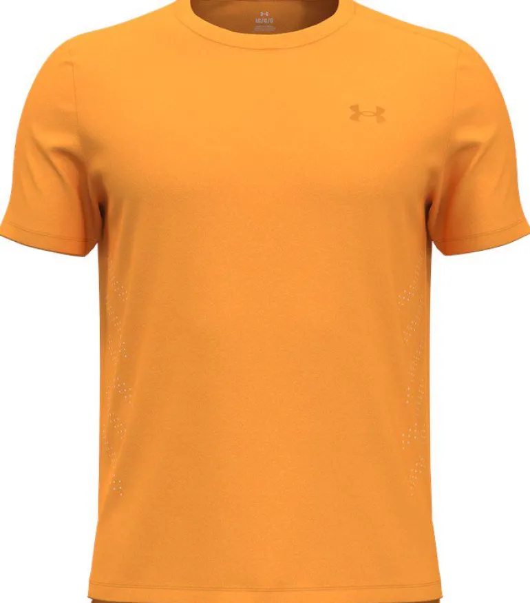 T-SHIRT A MANICA CORTA DA UOMO UNDER ARMOUR LASER NOVA ORANGE 1382648 803