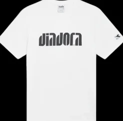 T-SHIRT A MANICA CORTA DA UOMO DIADORA SS ATHL. LOGO 502.181687 20002