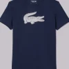 T-SHIRT A MANICA CORTA DA UOMO LACOSTE TH2042 525