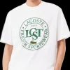T-SHIRT A MANICA CORTA DA UOMO LACOSTE TH2753 001