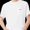 T-SHIRT A MANICA CORTA DA UOMO LACOSTE TH2827 001