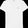 T-SHIRT A MANICA CORTA DA UOMO LACOSTE TH6709 001