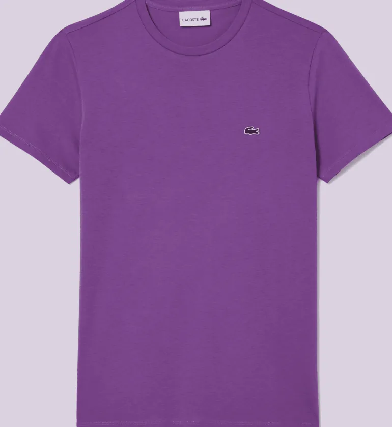 T-SHIRT A MANICA CORTA DA UOMO LACOSTE TH6709 IY2