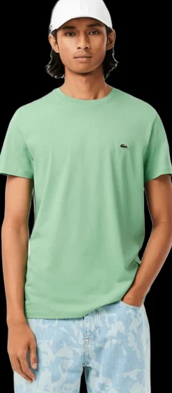 T-SHIRT A MANICA CORTA DA UOMO LACOSTE TH6709 TTF