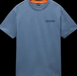 T-SHIRT A MANICA CORTA DA UOMO NAPAPIJRI S-SOVANA SS NP0A4IE4 G1Y