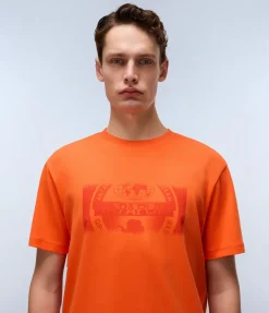 T-SHIRT A MANICA CORTA DA UOMO NAPAPIJRI S-VANNI PRT SS NP0A4IEA A00