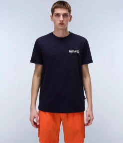 T-SHIRT A MANICA CORTA DA UOMO NAPAPIJRI S-VIGNONI BACK SS NP0A4ILX 176