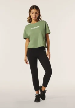 T-SHIRT A MANICA CORTA DA DONNA FREDDY F4WMVT1 V46