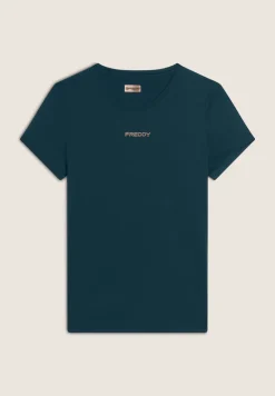 T-SHIRT A MANICA CORTA DA DONNA FREDDY F4WSFT1 V92