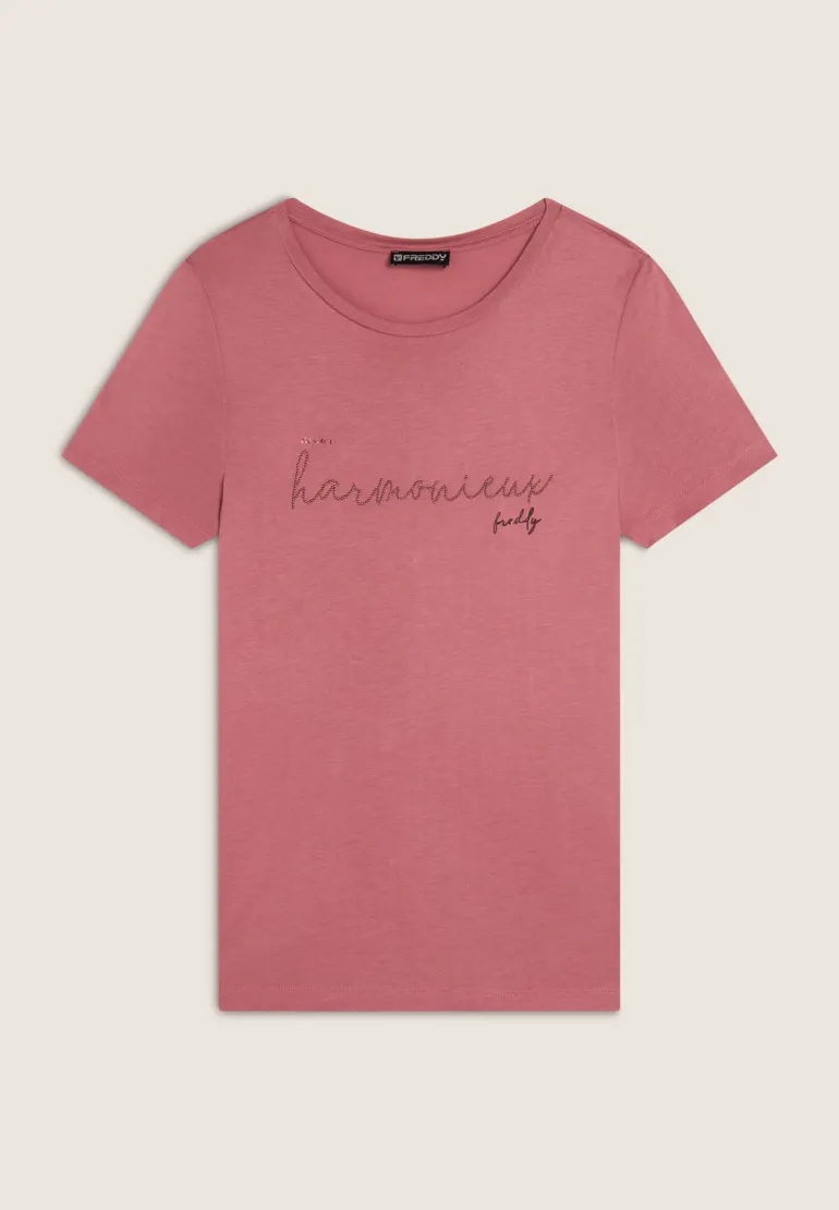 T-SHIRT A MANICA CORTA DA DONNA FREDDY F4WSLT2 P32