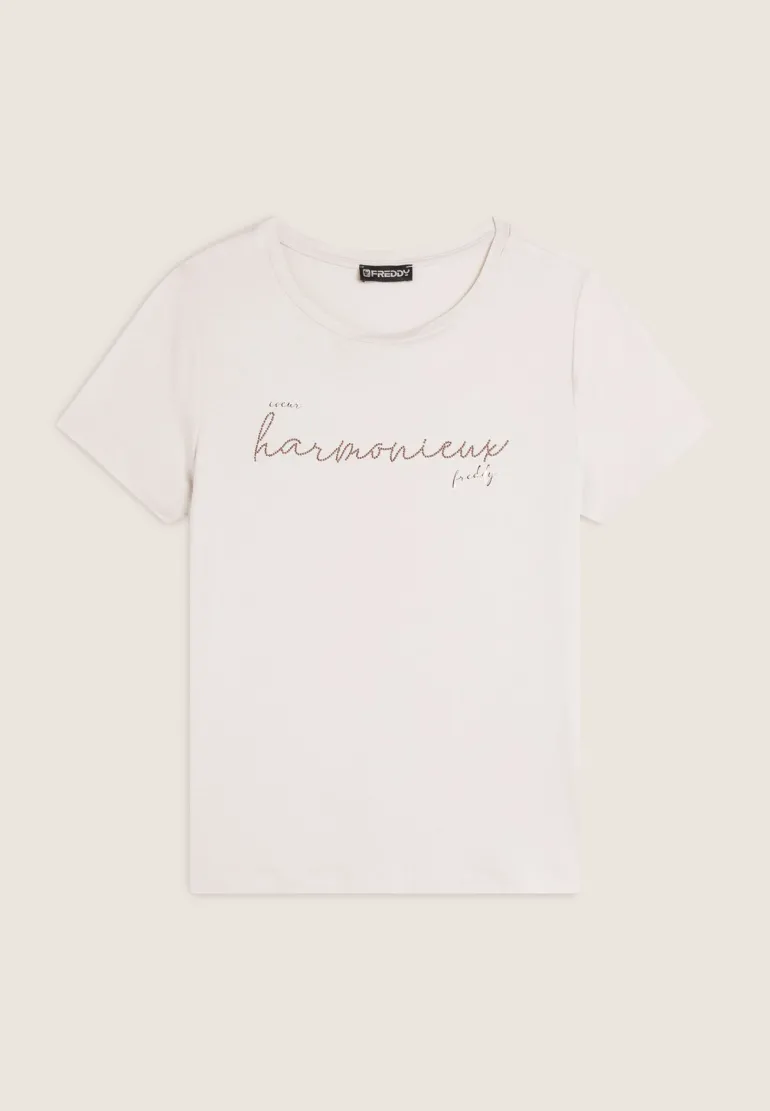 T-SHIRT A MANICA CORTA DA DONNA FREDDY F4WSLT2 Z102