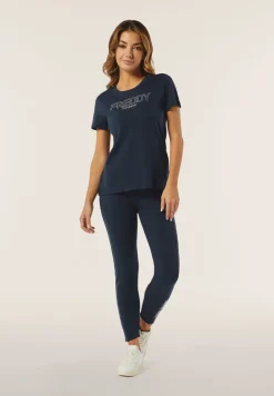 T-SHIRT A MANICA CORTA DA DONNA FREDDY F4WTRT1 B109