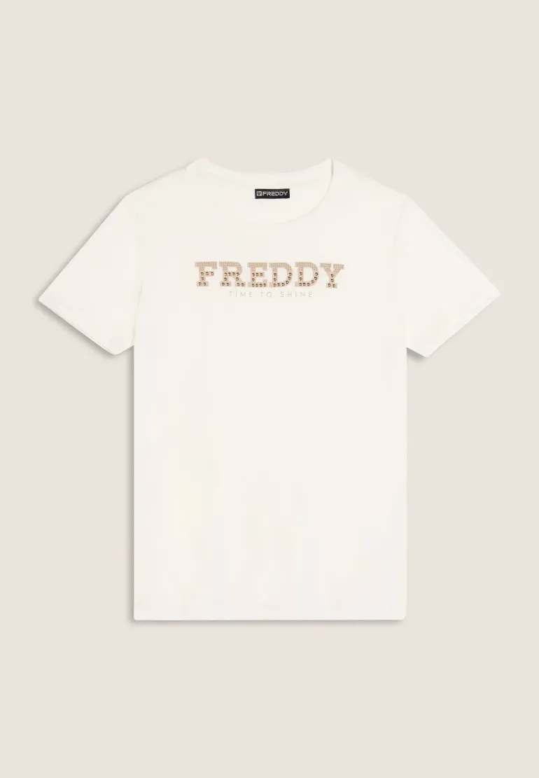 T-SHIRT A MANICA CORTA DA DONNA FREDDY S25WCRT2 W99