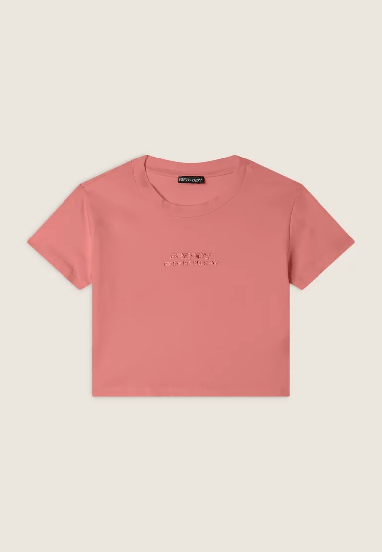 T-SHIRT A MANICA CORTA DA DONNA FREDDY S25WMCT5 P74