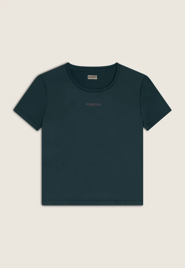 T-SHIRT A MANICA CORTA DA DONNA FREDDY S25WSFT1 V92