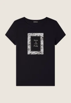 T-SHIRT A MANICA CORTA DA DONNA FREDDY S25WSLT3 NAN103