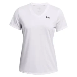 T-SHIRT A MANICA CORTA DA DONNA UNDER ARMOUR TECHV- SOLID 1384229 0100