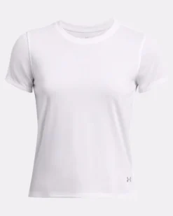 T-SHIRT A MANICA CORTA DA DONNA UNDER ARMOUR UA LAUNCH SLEEVE 1382434 0100
